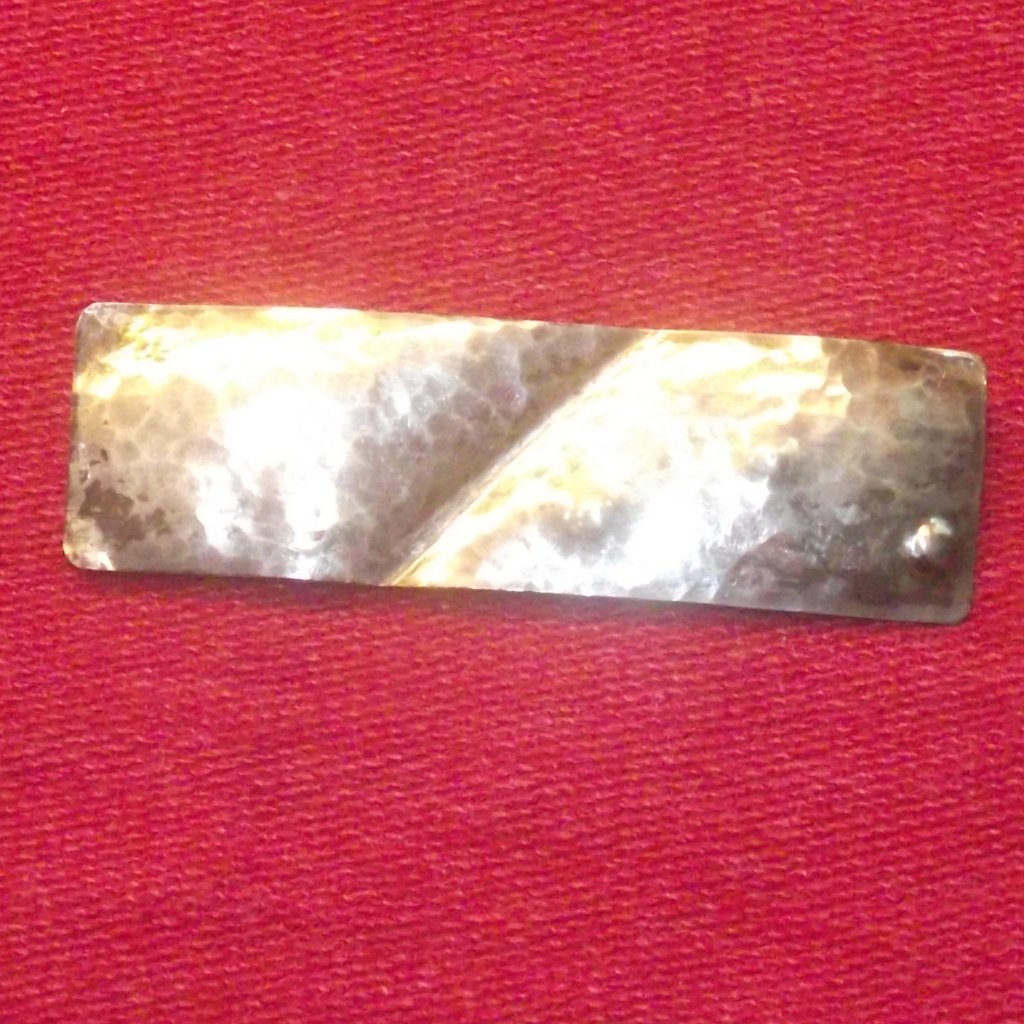 Rectangle Pin Silver